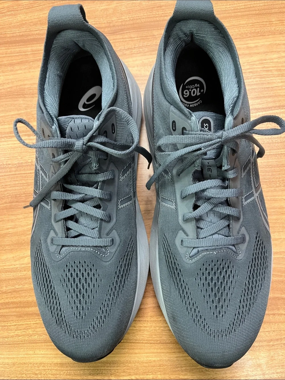 Asics Men's Athletic Running Shoes - Gray